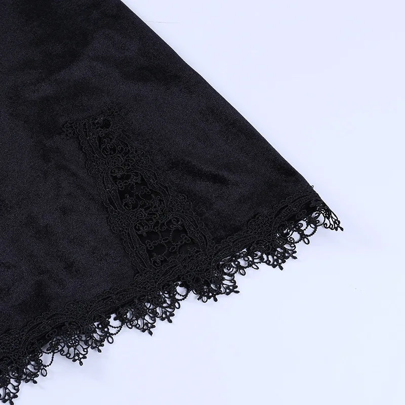 Black Elegant Cross Dress