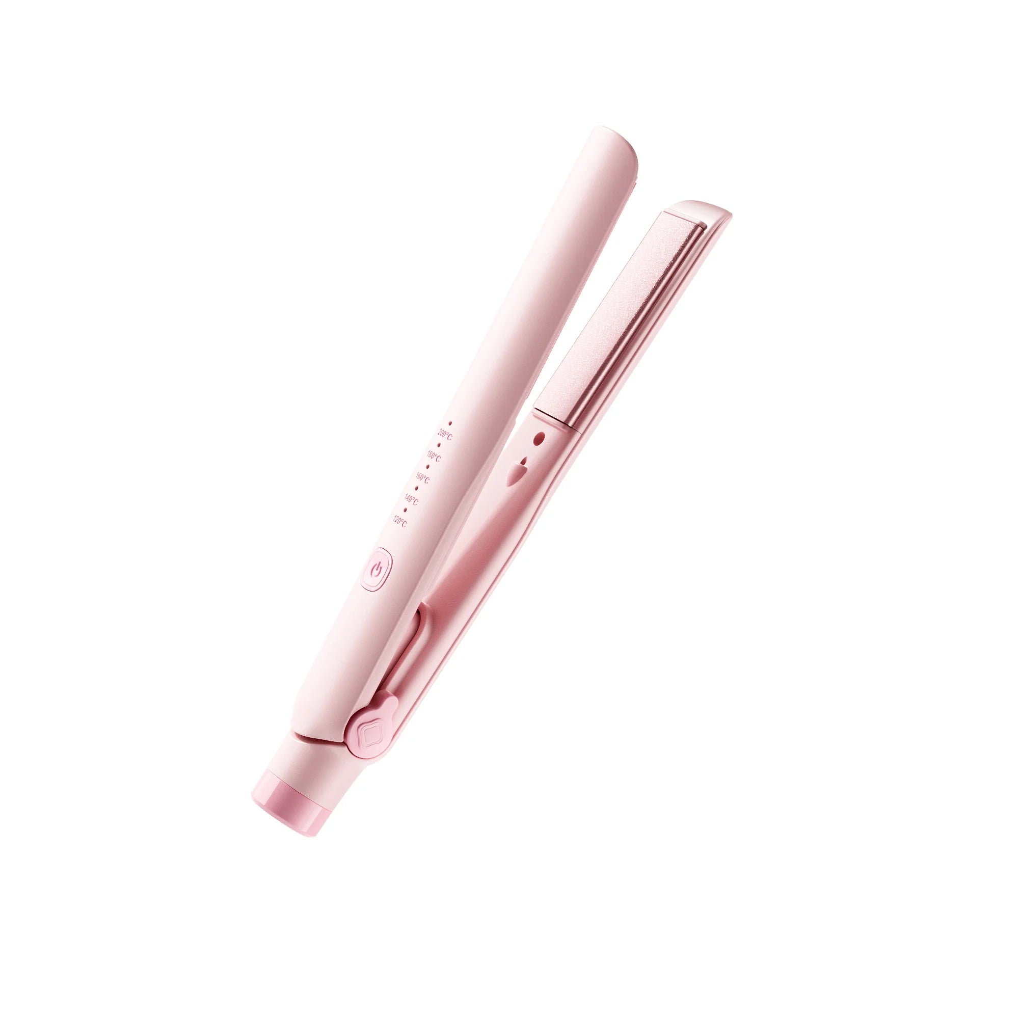 Hair Straightener Curler Iron Negative Ions Temp Adjustable Styling for Women Frizz Free Salon Results
